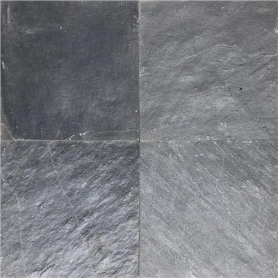 Naturschiefer-Pflasterplatten schwarz