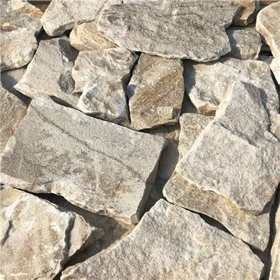 Quarzit Elfenbein Zufälliger loser Stein