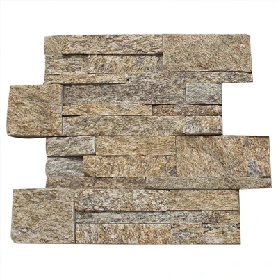 Sesamgelber natürlicher Tetris-Leistenstein